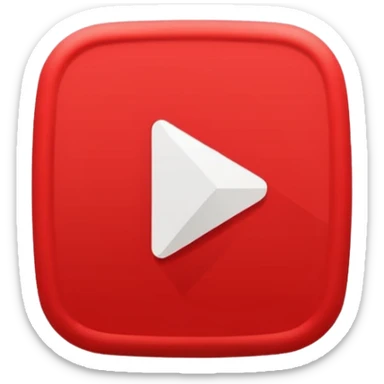 you tube logo play button animated you tube text sticker
