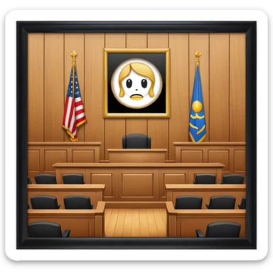  courtroom sticker