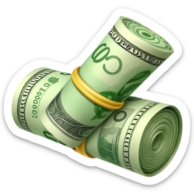 Money that is like a tube sticker