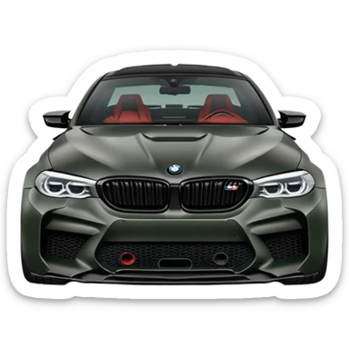 Bmw m5 cs sticker