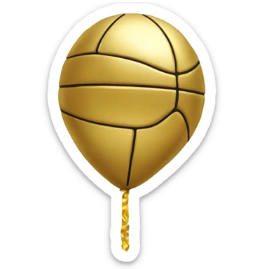 Balón de oro sticker