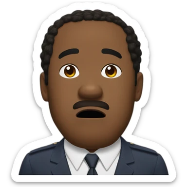 Stanley Hudson from the Office complaining sticker