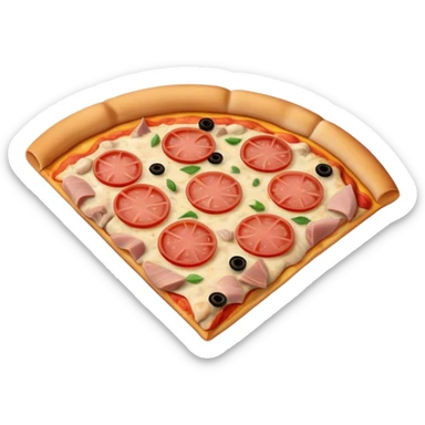 Tuna pizza sticker
