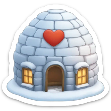 spotify love igloo sticker