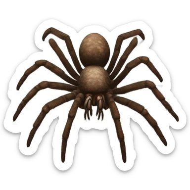 tarantula spider realistic  sticker