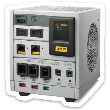 modular pc power supply sticker