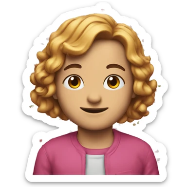 1 A + cherrys sticker