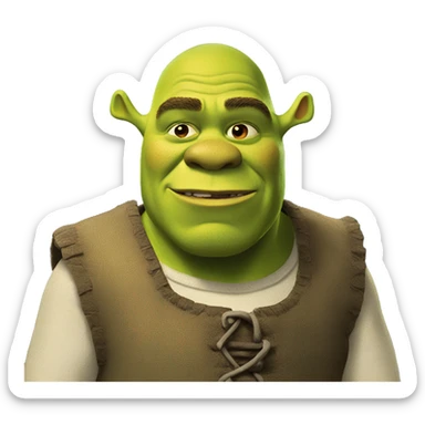 Shrek sticker