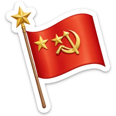 Soviet-Union-flag sticker