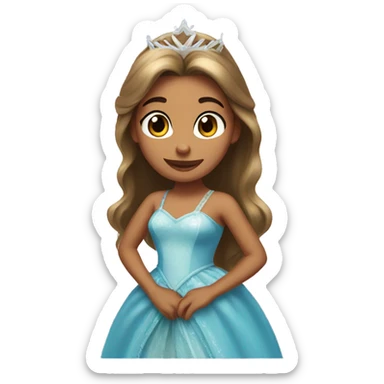 Let's play Princesses sticker