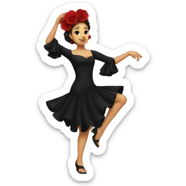 ole flamenco sticker