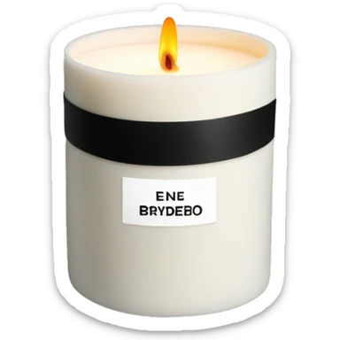 Byredo candle  sticker