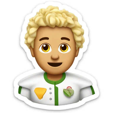 Chicken Cesar salad sticker