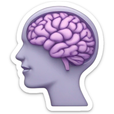 iMac displaying brain sticker