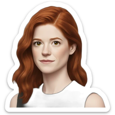 rose leslie sticker