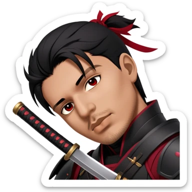 Shadow Samurai sticker