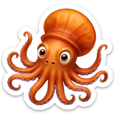 young flapjack octopus from Disney Pixar's 2003 animated film Finding Nemo sticker