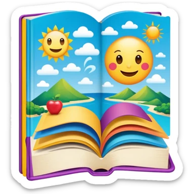 health and wellness book sticker