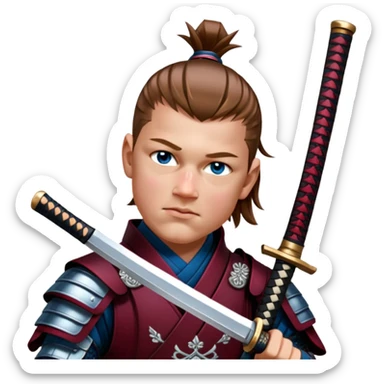 Resolute Samurai sticker