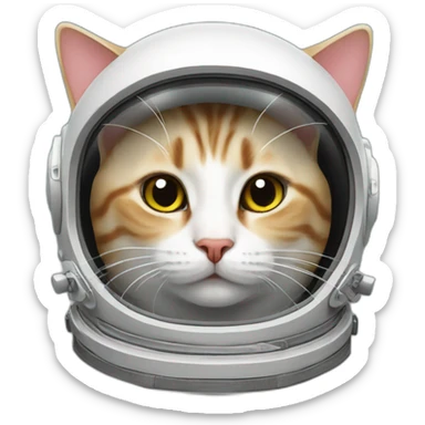 cat-cosmonaut-China sticker