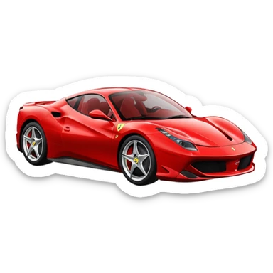 Ferrari sticker
