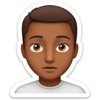 intense gaze of friendship sticker