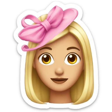 Rebecca wearing a fascinater ￼ sticker