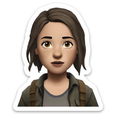 ellie williams the last of us 2 sticker