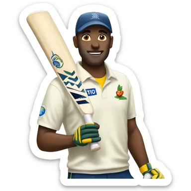 Create emoji for cricket sticker