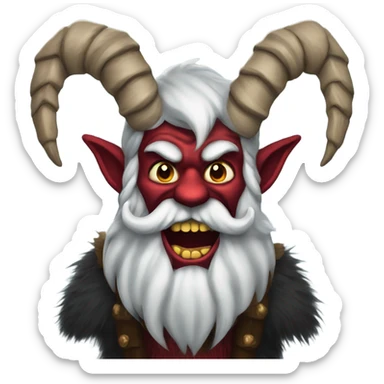 krampus sticker