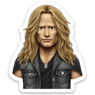 sebastian bach skid row sticker