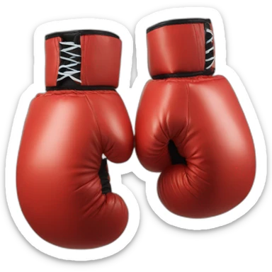 boxing gloves sticker