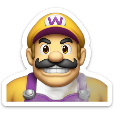 Wario sticker