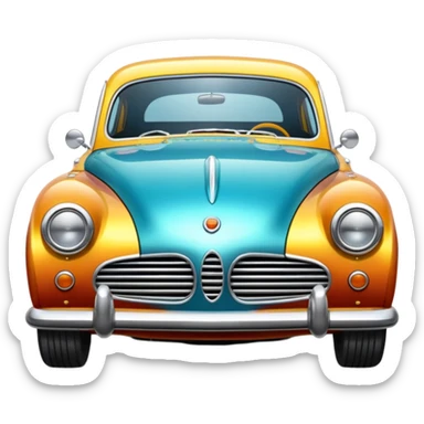 classic cars sticker