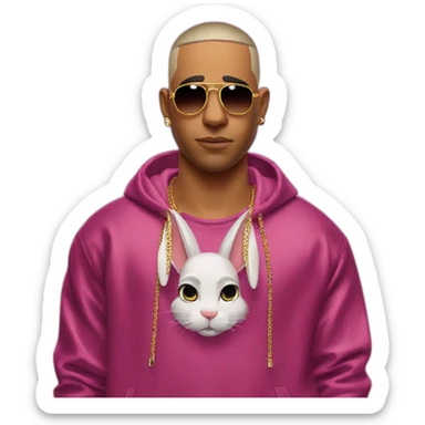 bad bunny reggaeton sticker