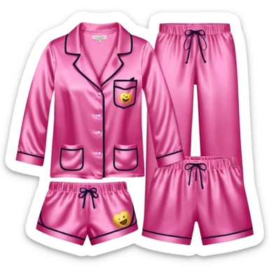 link victoria secret pajama set  sticker