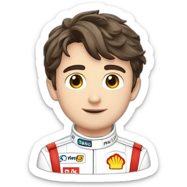 charles leclerc f1 sticker