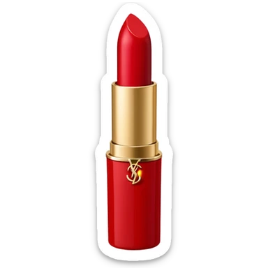 yves saint laurent lipstick sticker