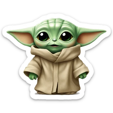 Baby Yoda  sticker