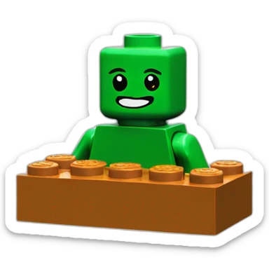 Lego-brick sticker