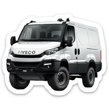 Iveco Daily 4x4 sticker
