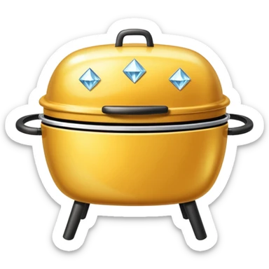 grill diamons sticker