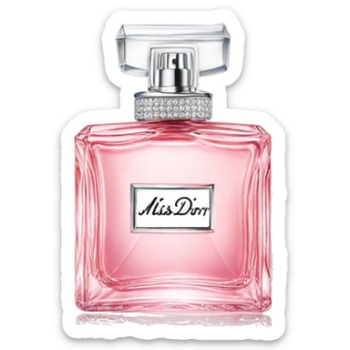 Miss dior perfume sticker