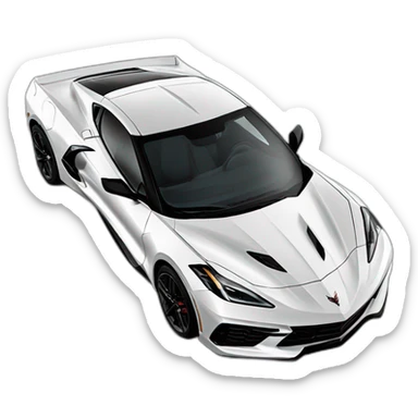 Corvette c8 sticker