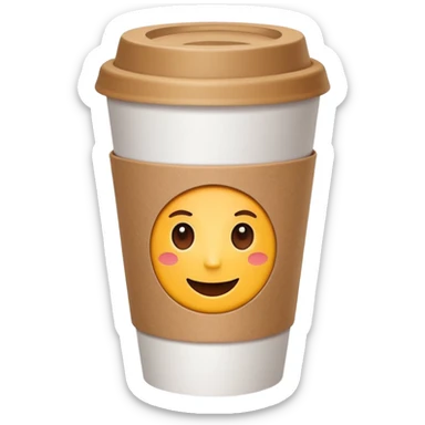 To-Go coffee Cup sticker