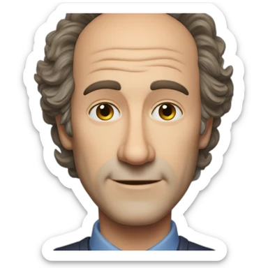 Mark linn-baker balding sticker