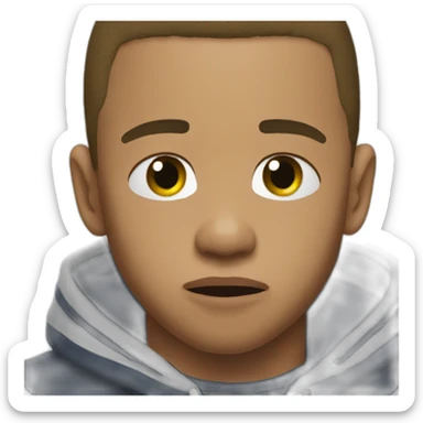 Mbappe crying sticker