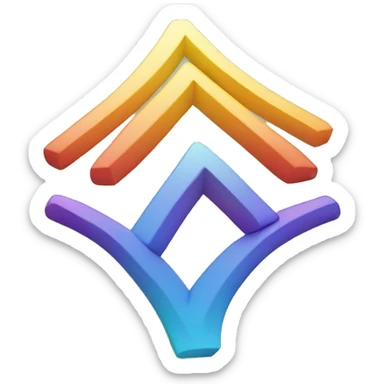 XRP-logo upward arrow going up  sticker