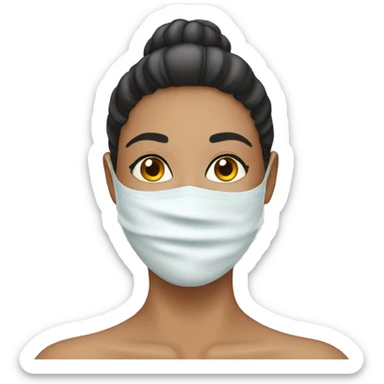 moisturizing face mask

 sticker