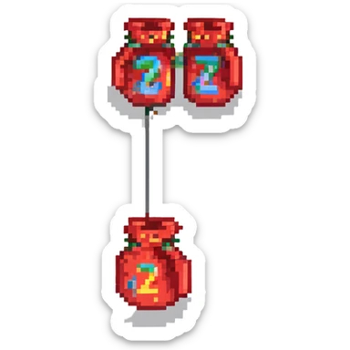 красные боксерские перчатки с надписью "23", no background sticker